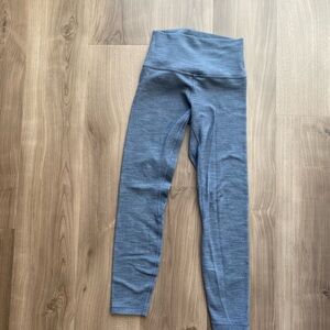 Lululemon heather grey High Waist Leggings for Activewear size 4